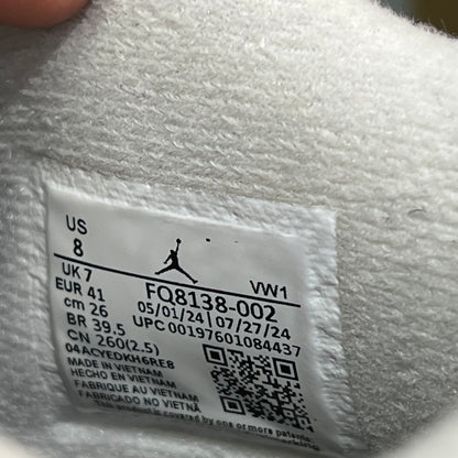 Jordan 4 Fear (2024) Size 8 USED s17434