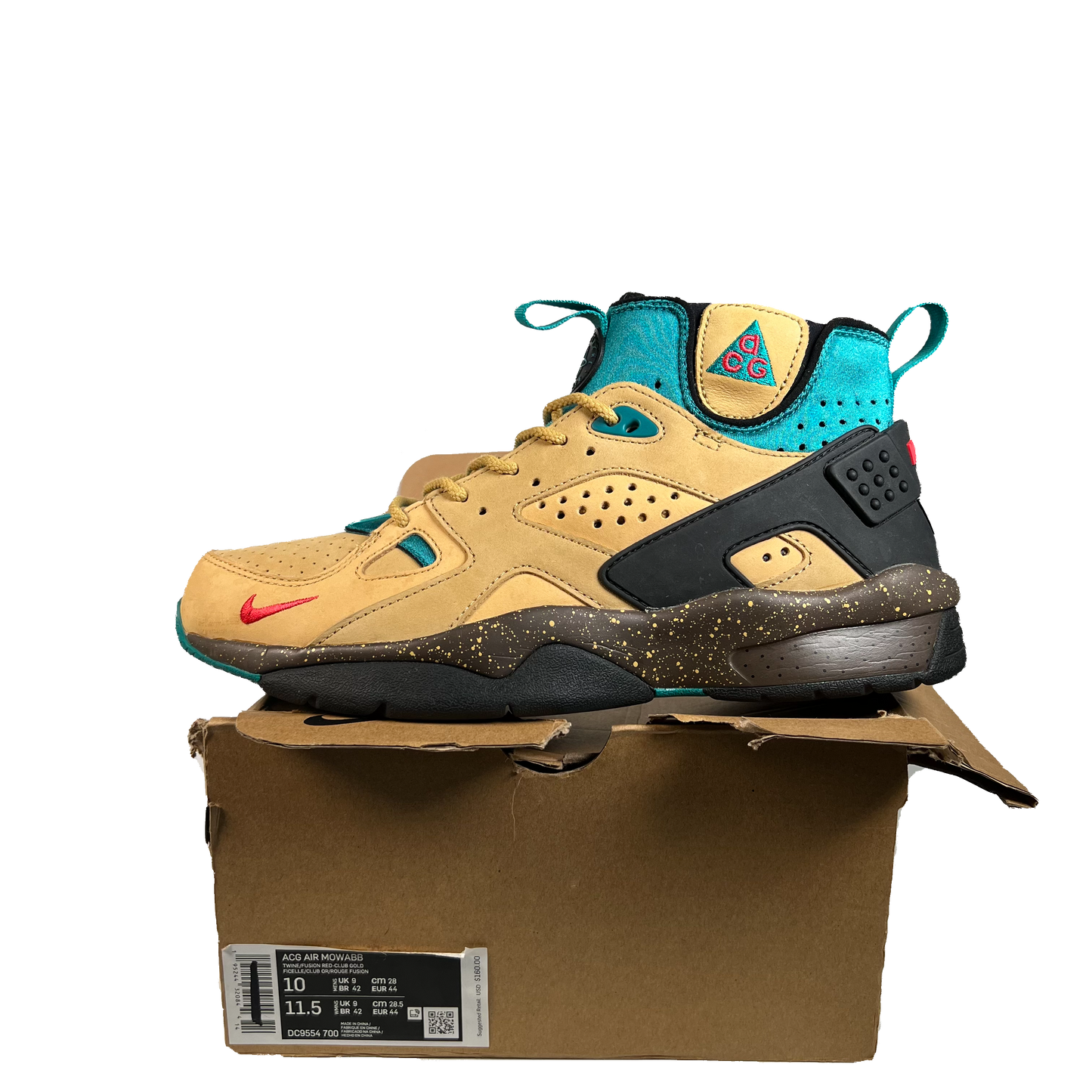 Nike ACG Air Mowabb Twine (2021) Size 10 USED s22422