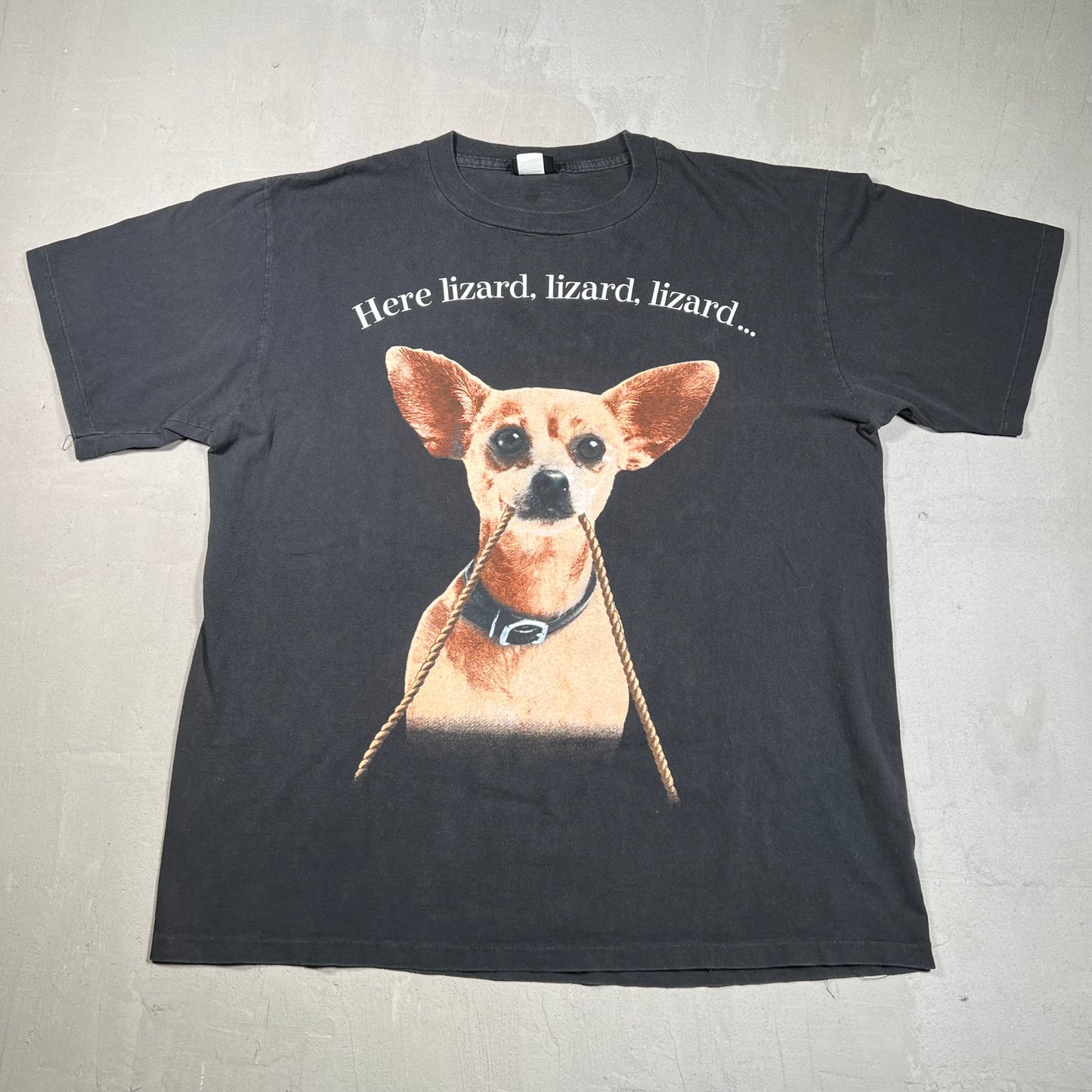 1998 Taco Bell Chihuahua Black Tee Size XL USED
