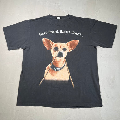 1998 Taco Bell Chihuahua Black Tee Size XL USED