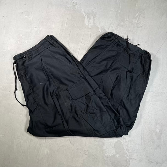 Needles Black Lightweight Cargo Pants Size Large USED x18921