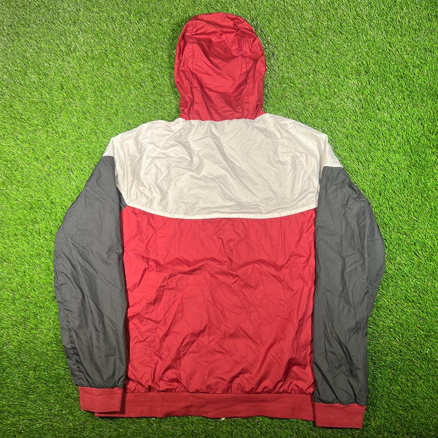 Nike Nylon Maroon Jacket Size XL USED v17551