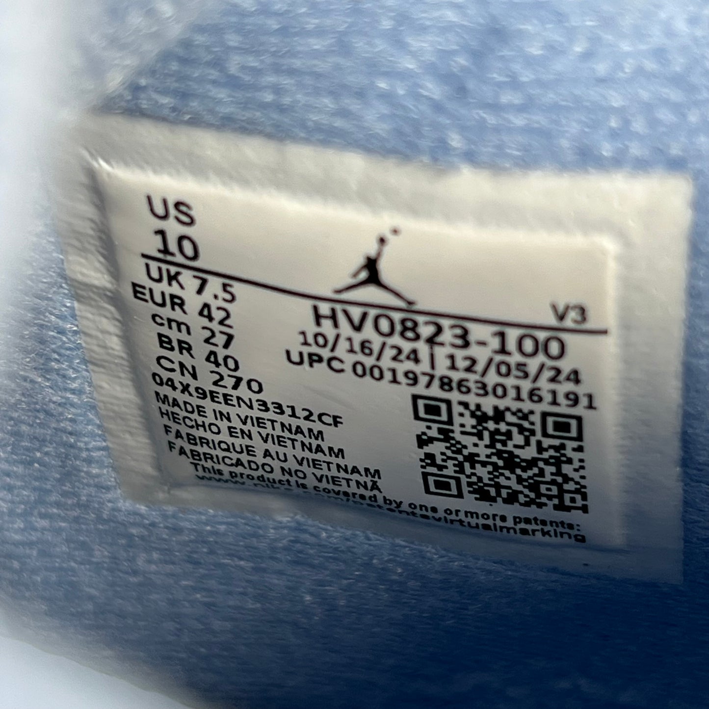Jordan 4 Forget Me Not (2025) Size 8.5M/10W Size 8.5 NEW s22211