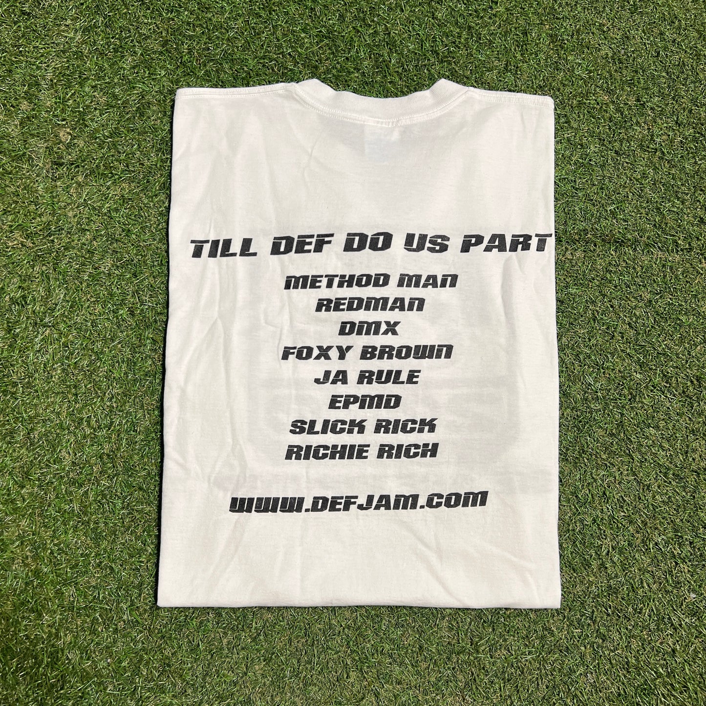 Def Jam 2000 "We are Hip Hop" White Tee Size XXL USED v16079