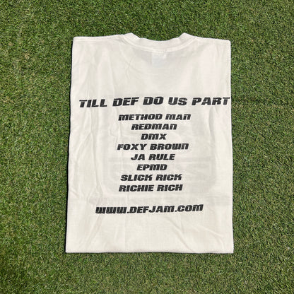 Def Jam 2000 "We are Hip Hop" White Tee Size XXL USED v16079