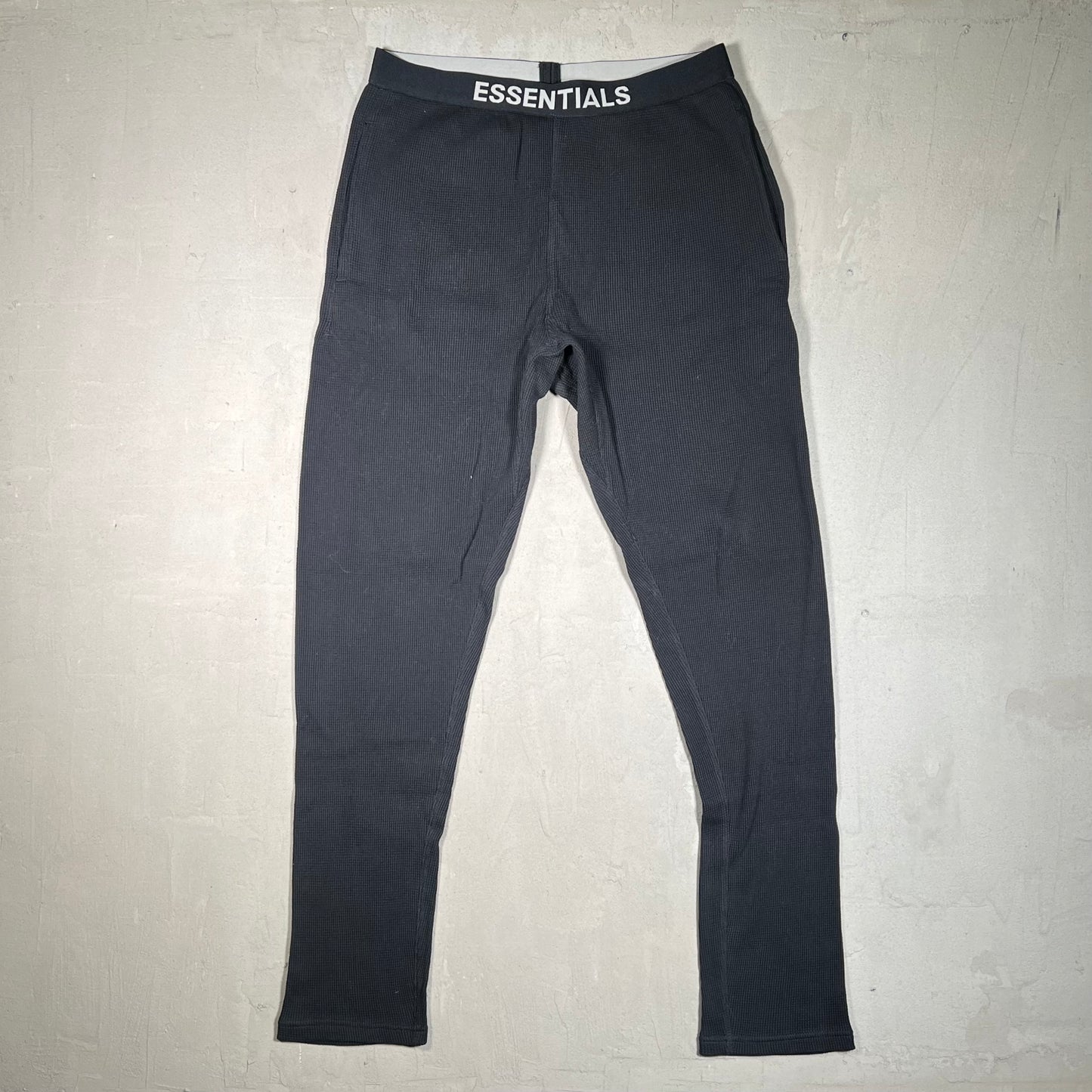 Essentials Fear Of God Black Thermal Pants Size Medium NEW x17447