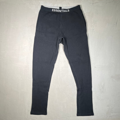 Essentials Fear Of God Black Thermal Pants Size Medium NEW x17447