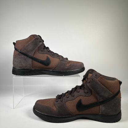 Nike SB Dunk High Dark Oak Black Tar 2011 Size 9.5 USED s16533