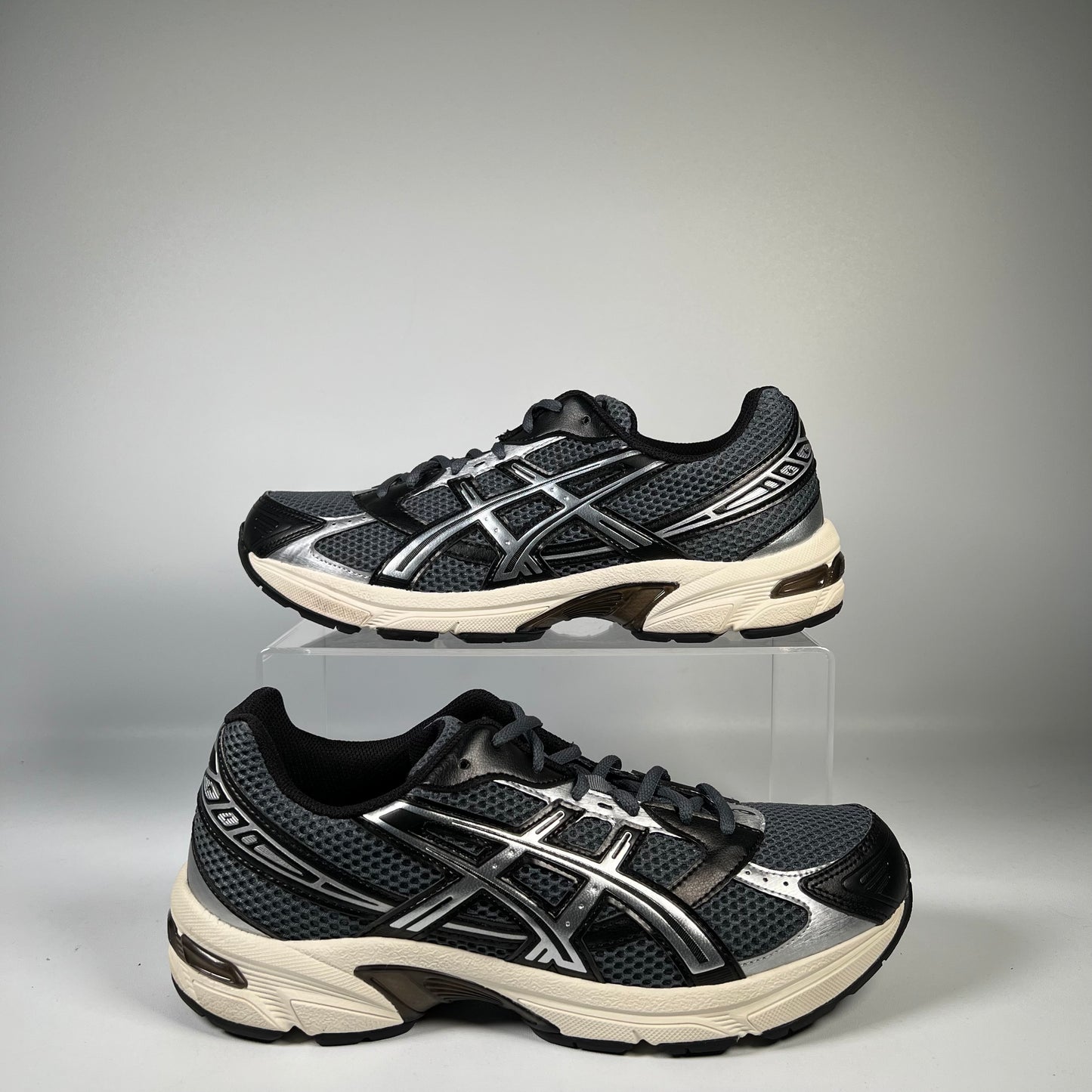 Asics Gel-1130 Steel Grey Black (2025) Size 9 USED s19872