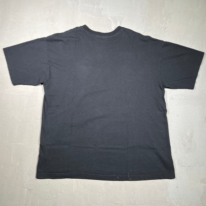 1999 WCW Taz Goldberg Whos Next Black Tee Size XL USED v15245