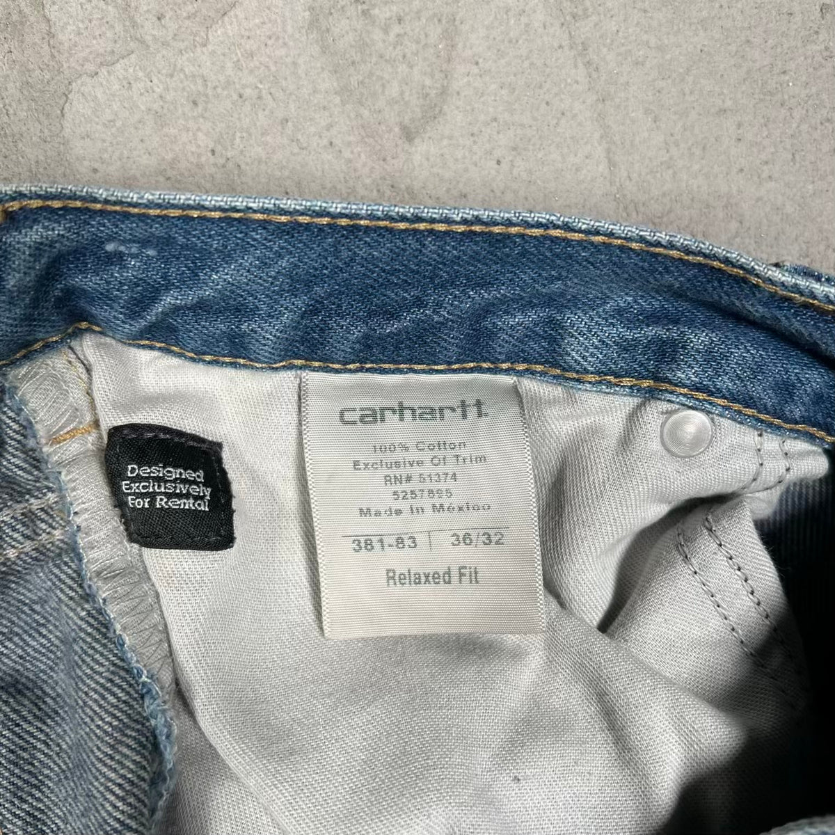 Carhartt Blue Jeans Size 36/32 USED v20363