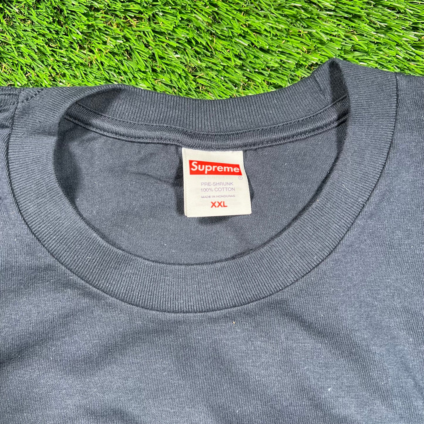 Supreme Arabic Navy Box Logo (2026) Size XXL NEW x16437