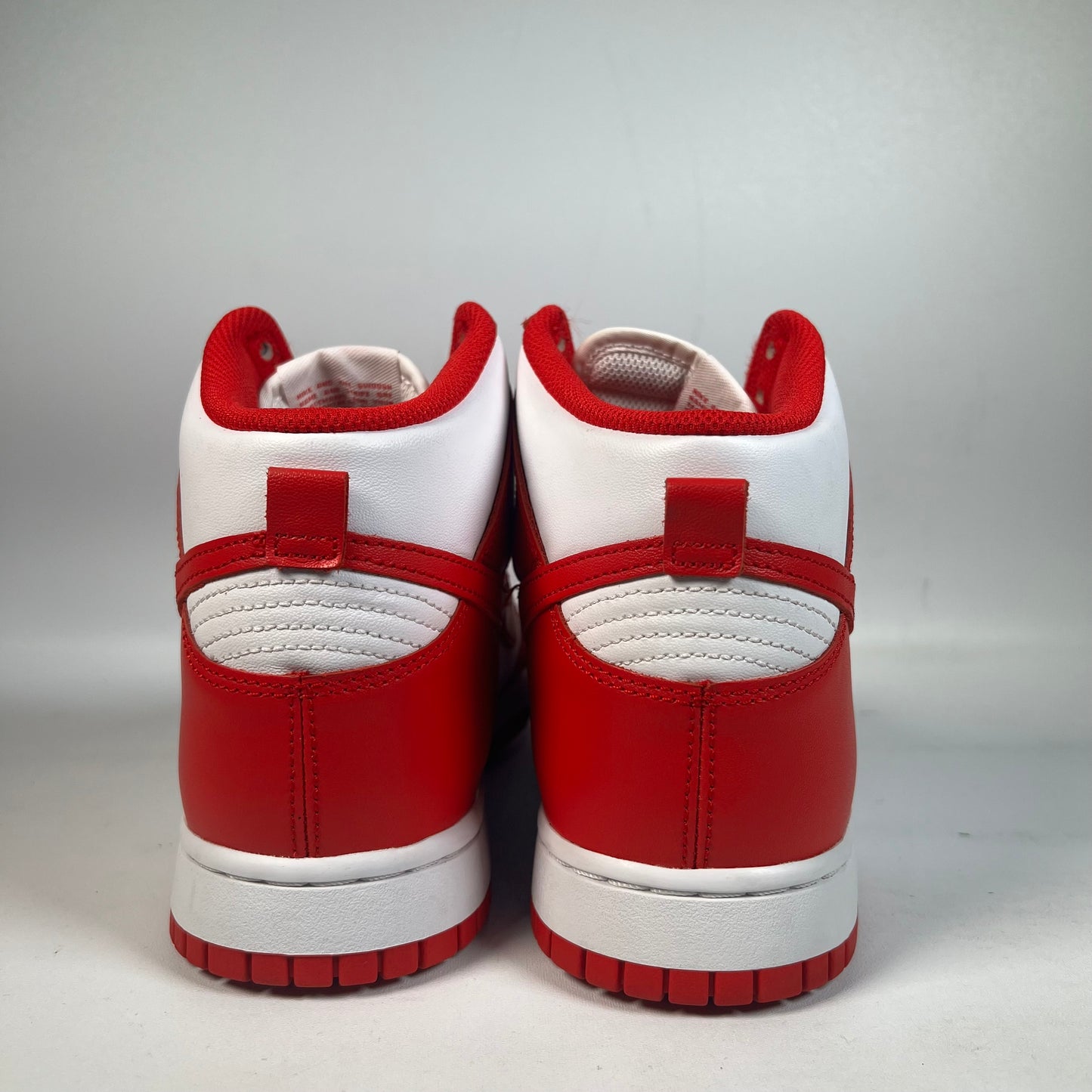Nike Dunk High Championship White Red (2021) Size 9.5 USED s22379