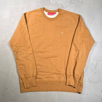 Supreme Heathered Crewneck Heather Gold (2013) Size Medium USED x18876