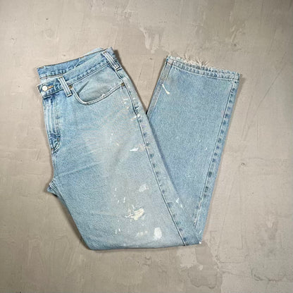 Y2K Carhartt Blue Denim Jeans Size 36 USED v20434