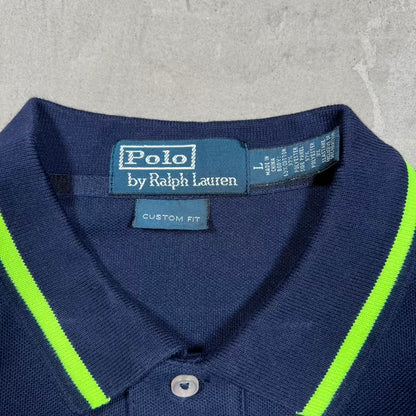 Polo Ralph Lauren US Open 2011 Navy Polo Size Large USED v20221