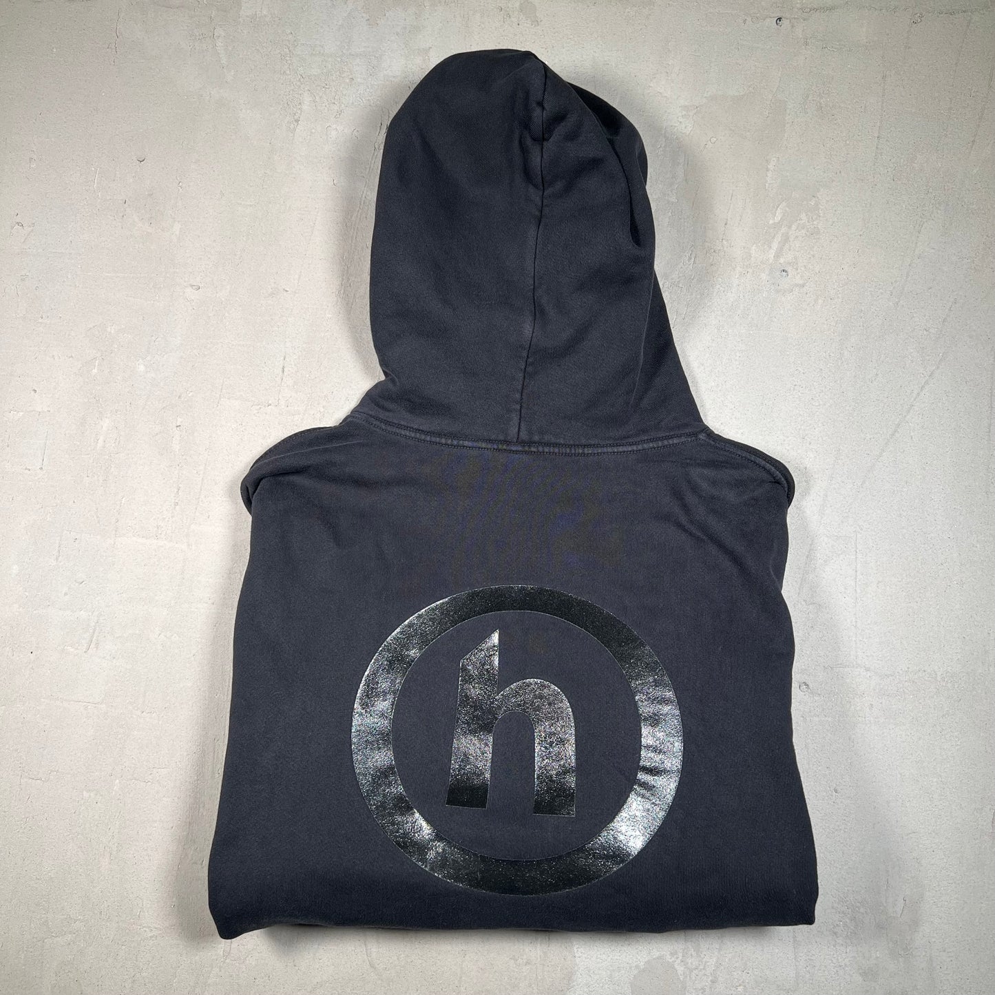 Hidden NY "Past Present Future" Black Hoodie Size Large USED x17551