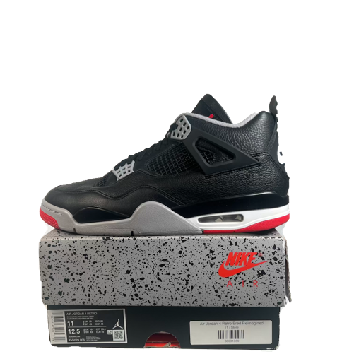 Jordan 4 Bred Reimagnied (2024) Size 11 USED s23666