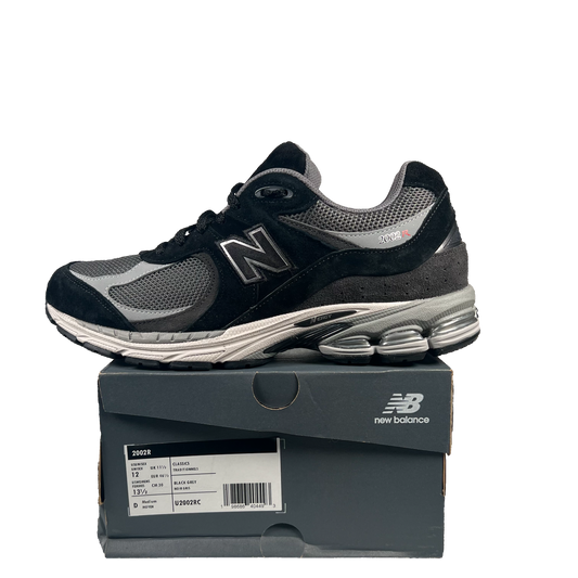 New Balance 2002R Black Castlerock Grey (2025) Size 12 NEW s19563