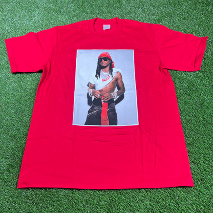 Supreme Playboi Carti Red Tee Size XL NEW x14456
