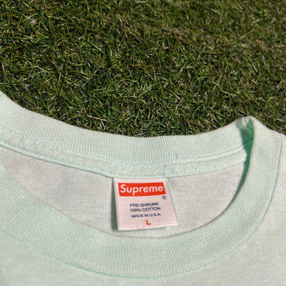 Supreme 2007 Rat Target Teal Tee Size Large USED x13851
