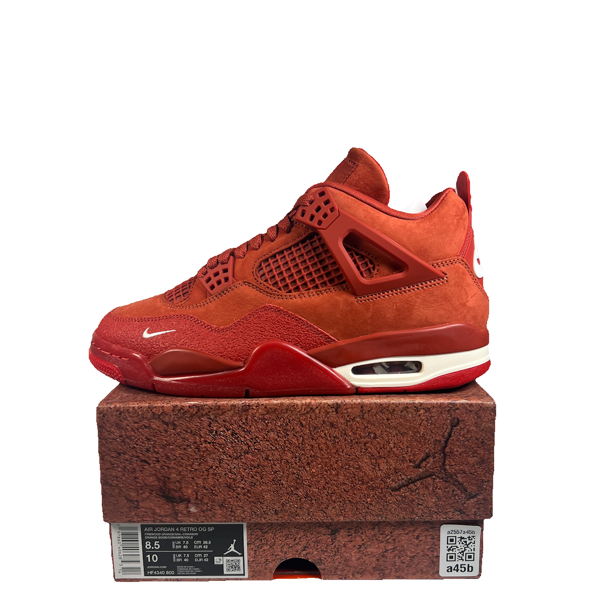 Jordan 4 Brick By Brick (2025) Size 8.5 NEW s23380