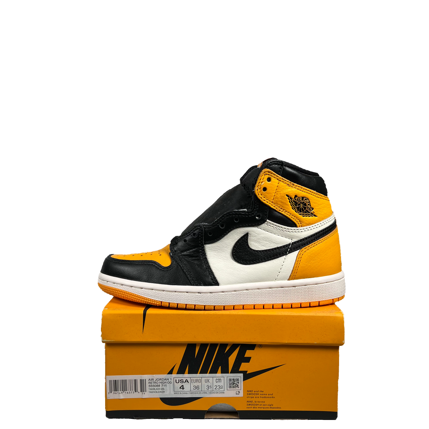 Jordan 1 High Taxi New Size 4Y s14789