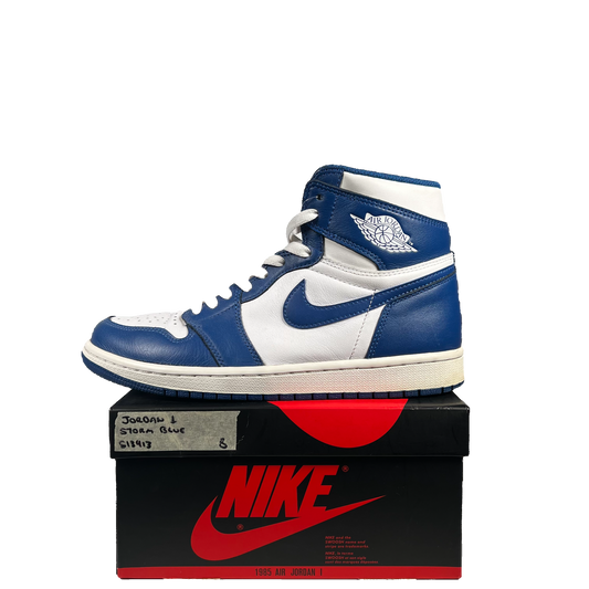 Jordan 1 Storm Blue 2016 Size 8 USED s13413
