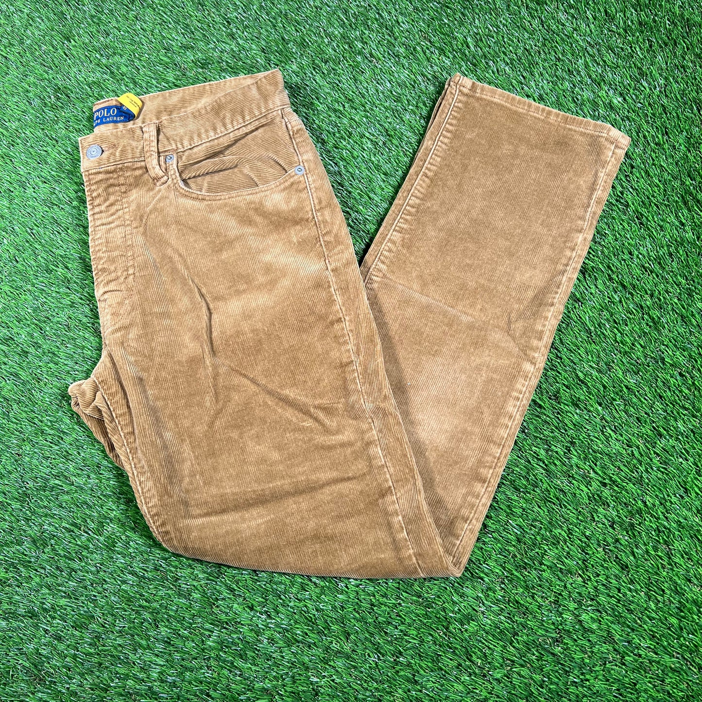 Polo Ralph Lauren Brown Corduroy Pants Size 30x30 USED v17227