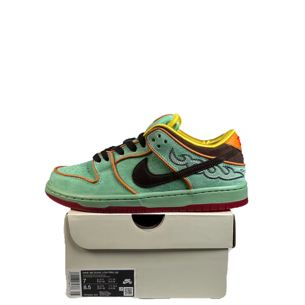 Nike SB Dunk Low Rodeo Tourmaline (2025) Size 7 NEW s23413