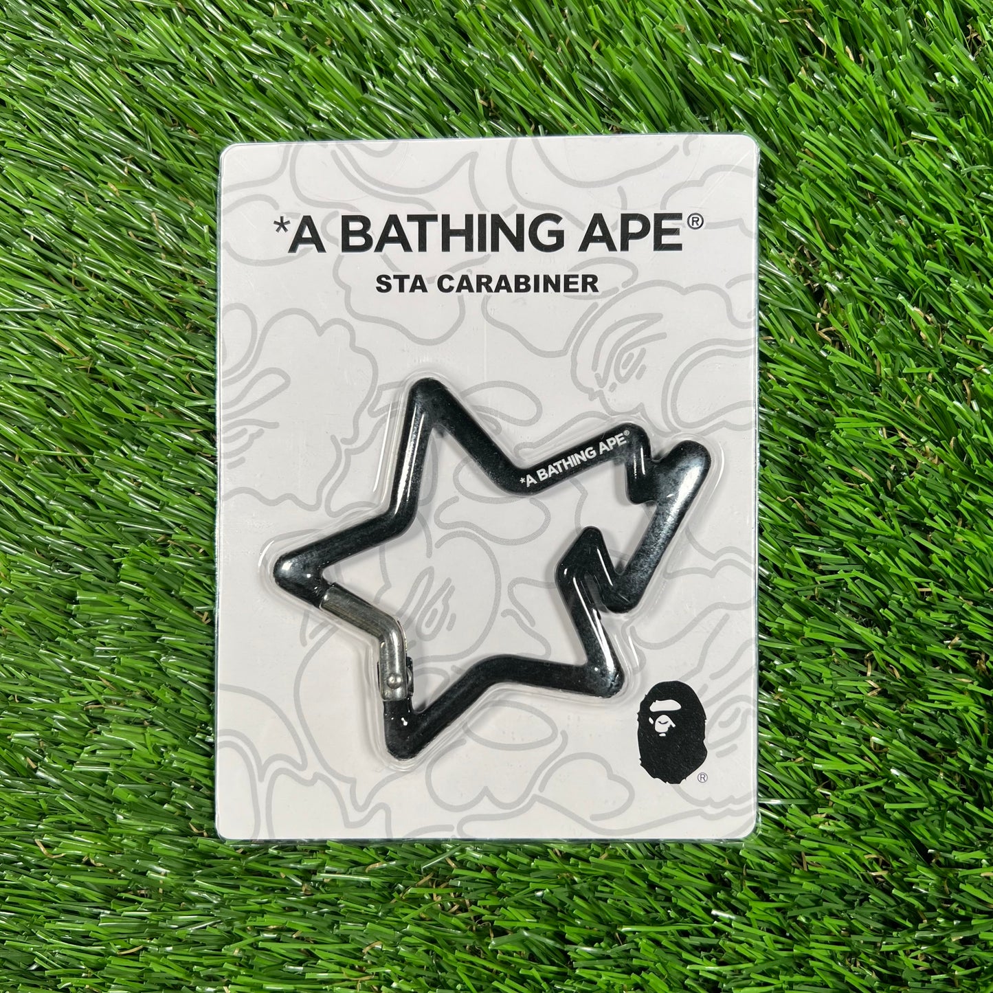 Bape Sta Star Carabiner Black NEW x14442