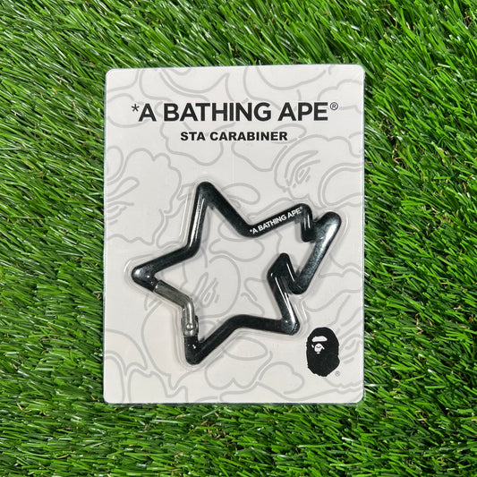 Bape Sta Star Carabiner Black NEW x14442