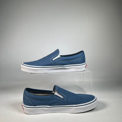 Vans Classic Slip On Navy (2024) Size 8 USED s22391