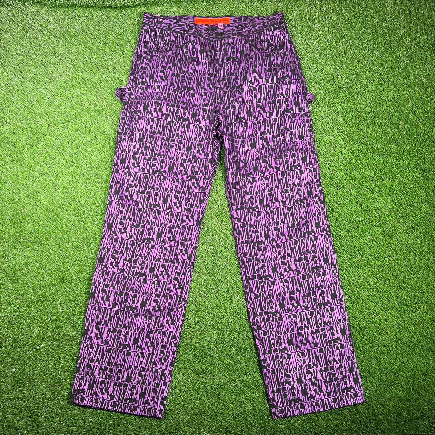 CPFM Anxiety Reflective Purple Pants Size 2 (Large) USED x15184
