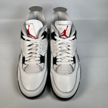 Jordan 4 White Cement (2025) Size 9.5 USED s21988