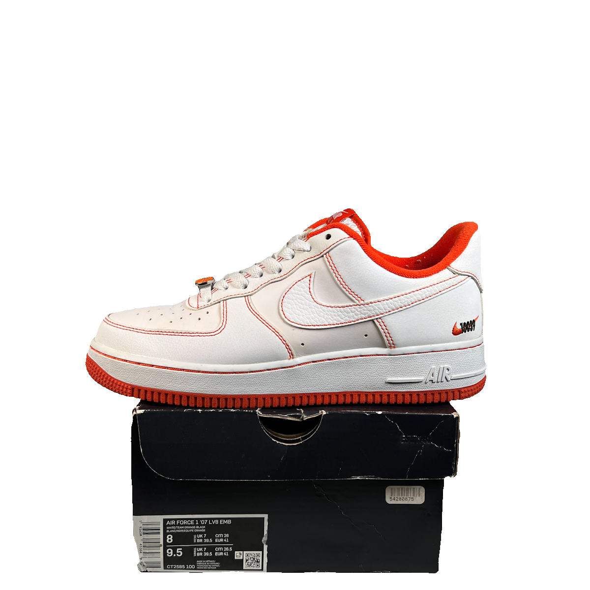 Nike Air Force One Low Rucker Park (2020) Size 8 USED s23163
