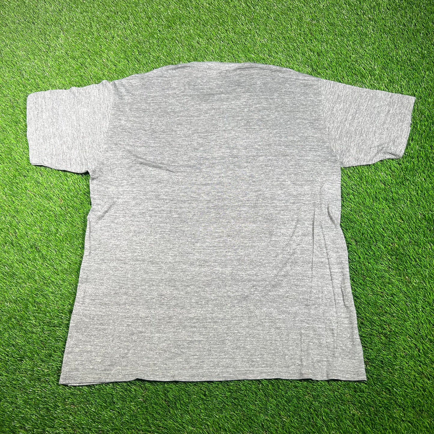 1980s EBA Basketball Grey Tee Size XL USED v17744
