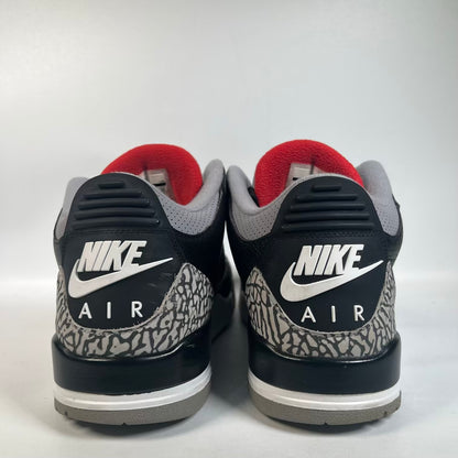 Jordan 3 Black Cement (2018) Size 11 USED s23331