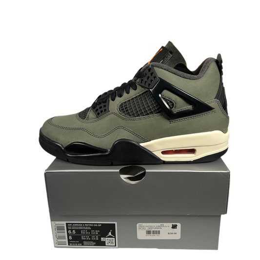 Jordan 4 Undefeated (2025) Size 6.5 NEW s17847