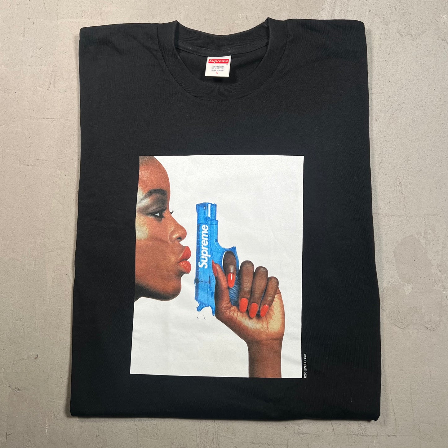 Supreme Watergun Tee Black (2026) Size Large USED x17496