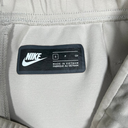 Nike Tech Cream Grey Pants Size Small USED v16838
