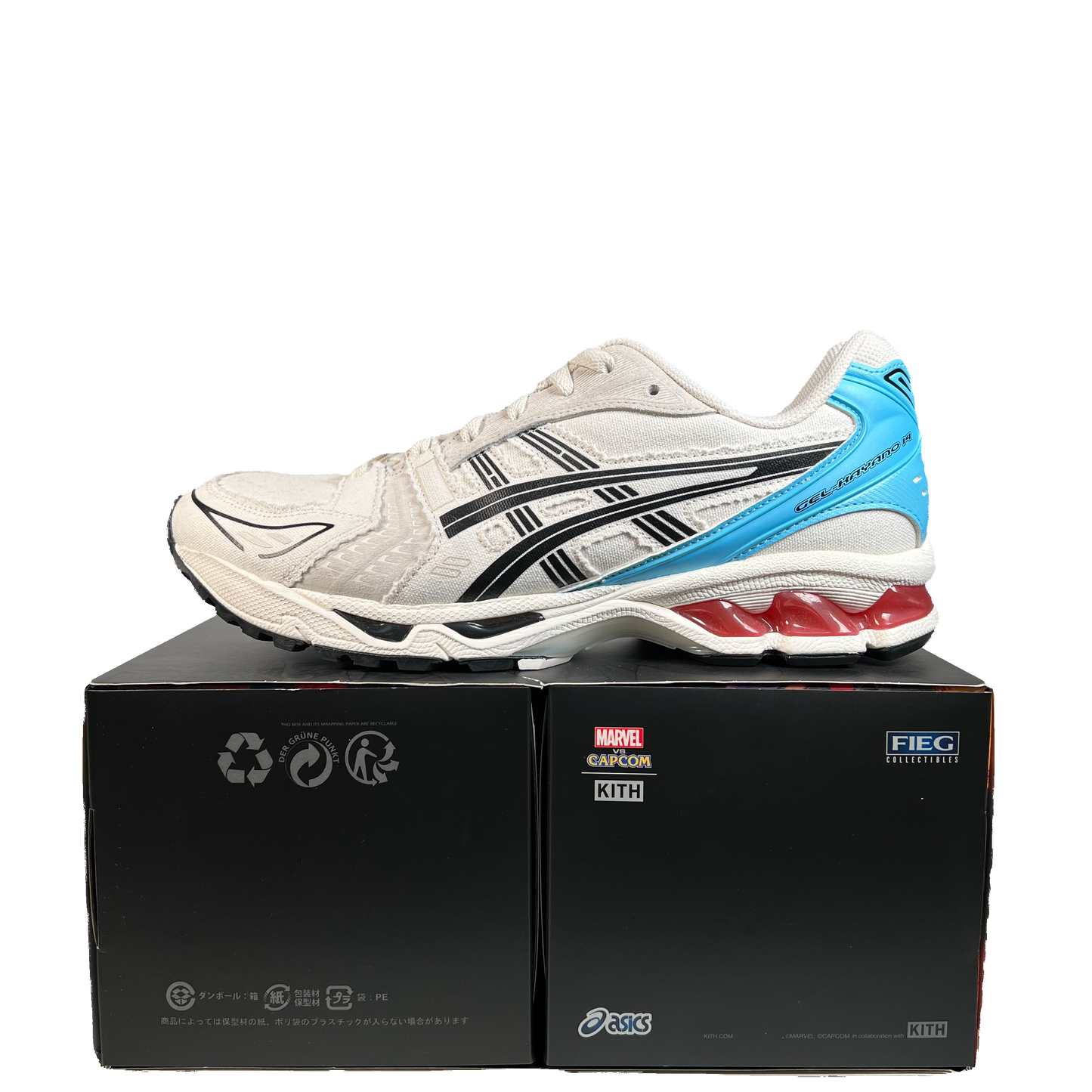 Asics Gel - Kayano 14 Kith Marvel vs Capcom Ryu (2025) Size 10.5 USED s21239