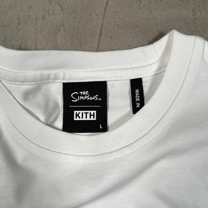 Kith The Simpsons Cast Tee White Size Large NEW x18834
