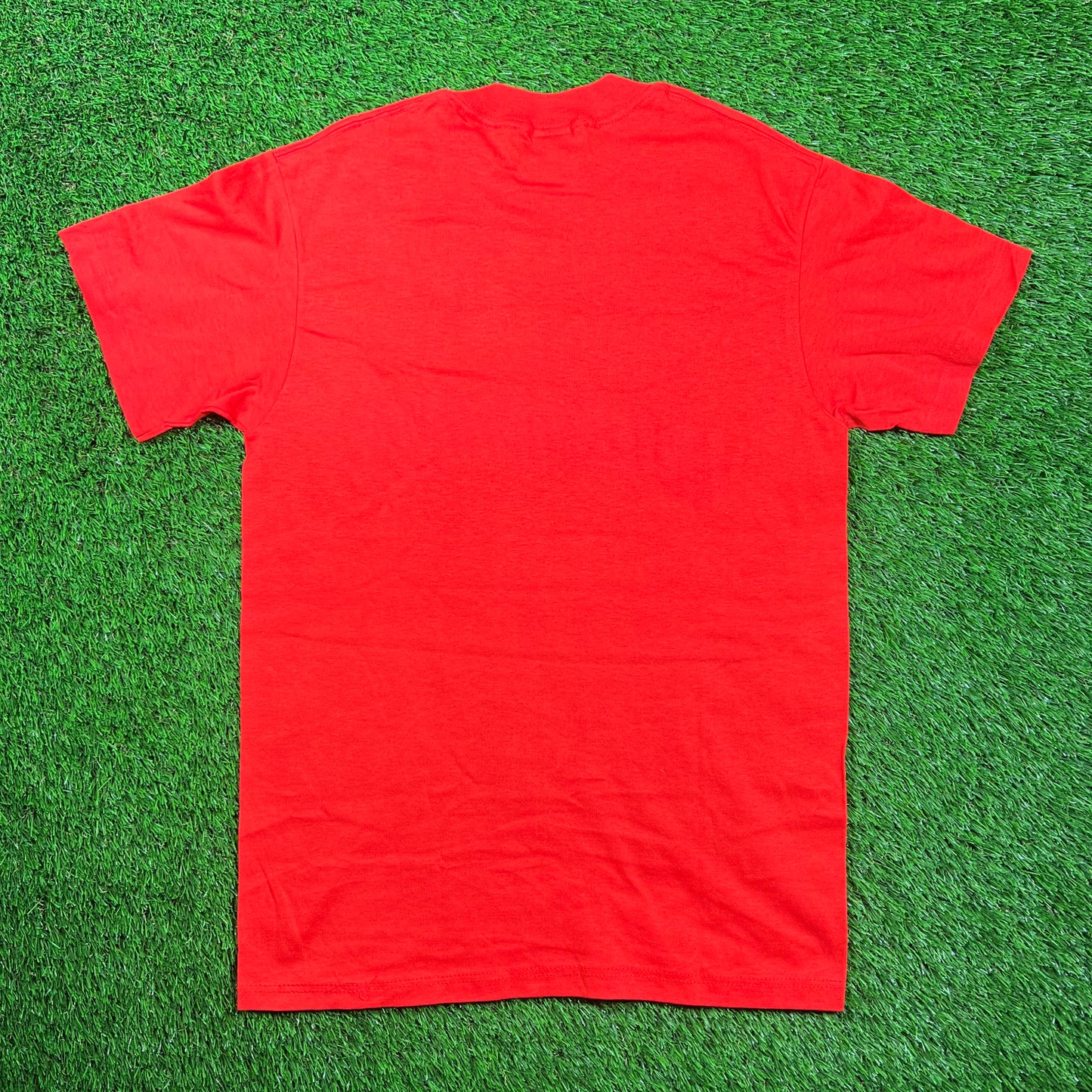 1988 Hulkamania WWF Red Tee Size Medium USED v18691