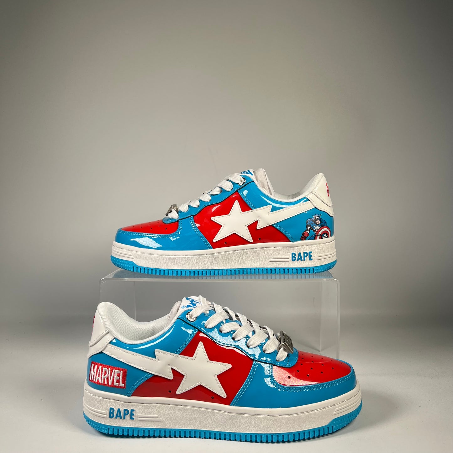 Bape Bathing Ape Sta Marvel Comics Captain America (2022) Size 6 NEW s20551