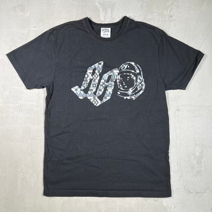 Billionaire Boys Club BBC Logo Black Tee Size Medium USED x18746