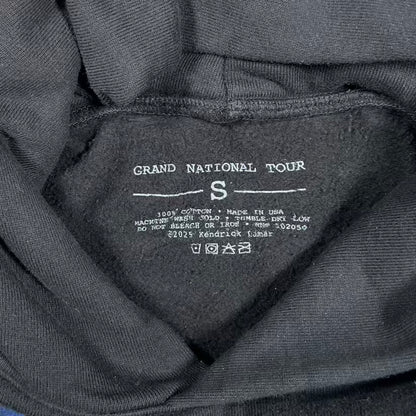 Kendrick Lamar Grand National Tour Black Hoodie Size Small USED v20258