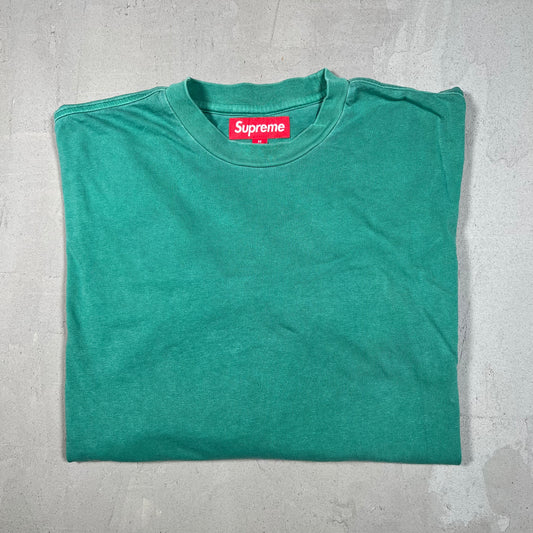 Supreme Cracked Sleeve Longsleeve Green (2026) Siuze Medium USED x17068