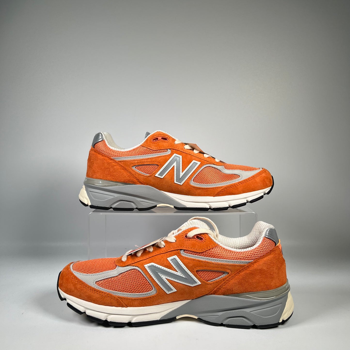 New Balance 990v4 MiUSA Aime Leon Dore Red Clay (2024) Size 10.5 NEW s19551