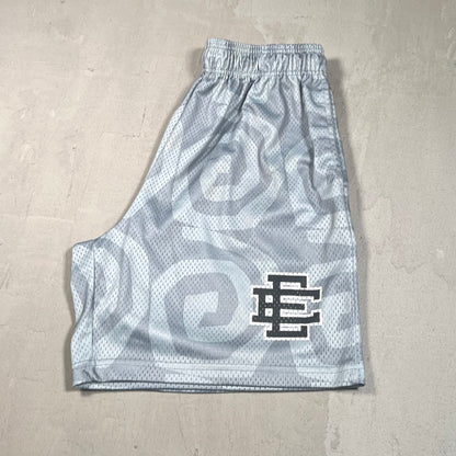 Eric Emanuel x Interscope Records EE Basic/Core Short Grey Size XL USED x17463